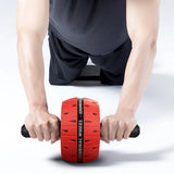 Roda de Exercício para Core, Equipamento de Ginástica Abdominal para Academia em Casa, Rolo para Fortalecimento Muscular